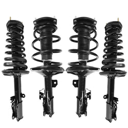 Front & Rear Complete Coil Spring Struts for Toyota Camry 2.4L 2002-2003