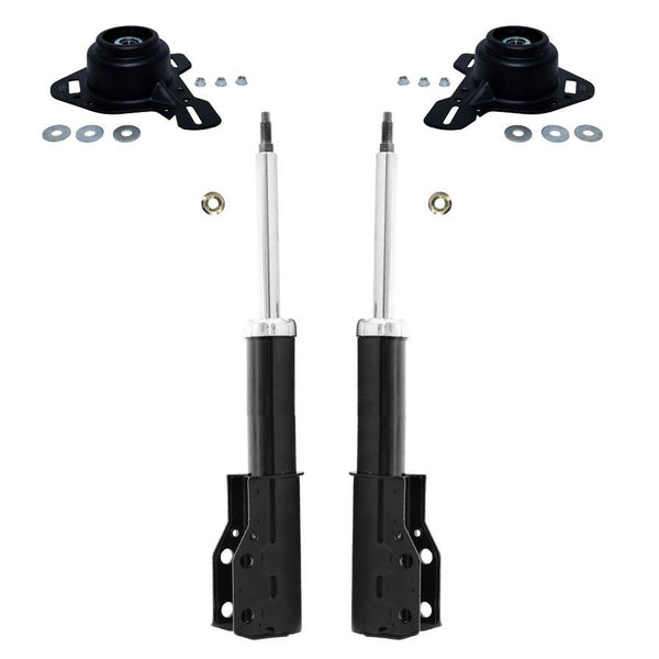 Front Suspension Bare Struts & Upper Strut Mounts REF# 331820 CL14080729/0730