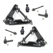 Durango Dakota 4WD 2 FRT UPPER CONTROL ARMS & 2 LOWER TIE RODS 8Pc KIT