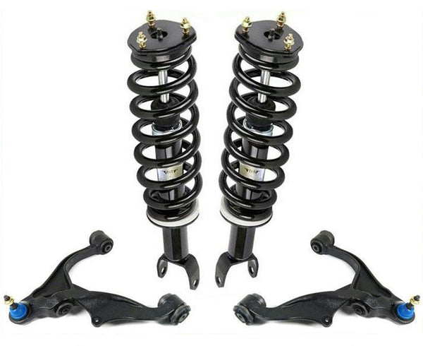 Se adapta a 09-18 Ram 1500 Pick Up 4x4, puntal de resorte helicoidal, brazos de Control bajo, bola Jtns