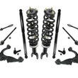 09-12 Ram 1500 Pick Up 4x4 F Coil Spring Strut Control Arms Tie Rods Sway Br 12P