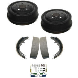 Tambores de freno Zapatas de freno Resortes para Ford Ranger 88-94 con tambores de 10