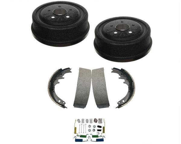 Tambores de freno Zapatas de freno Resortes para Ford Ranger 88-94 con tambores de 10" de TAMAÑO MÁS GRANDE