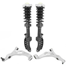Puntales de resorte delanteros completos y brazos de control inferiores para Audi Q7 2007-2015