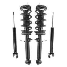 Puntales de resorte delanteros completos y amortiguadores traseros para Nissan 370Z 2009-2020