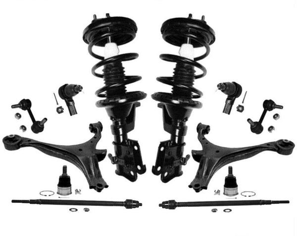 Front Control Arm Chassis Suspension Kit + Struts 2003 2004 2005 Civic Hybrid