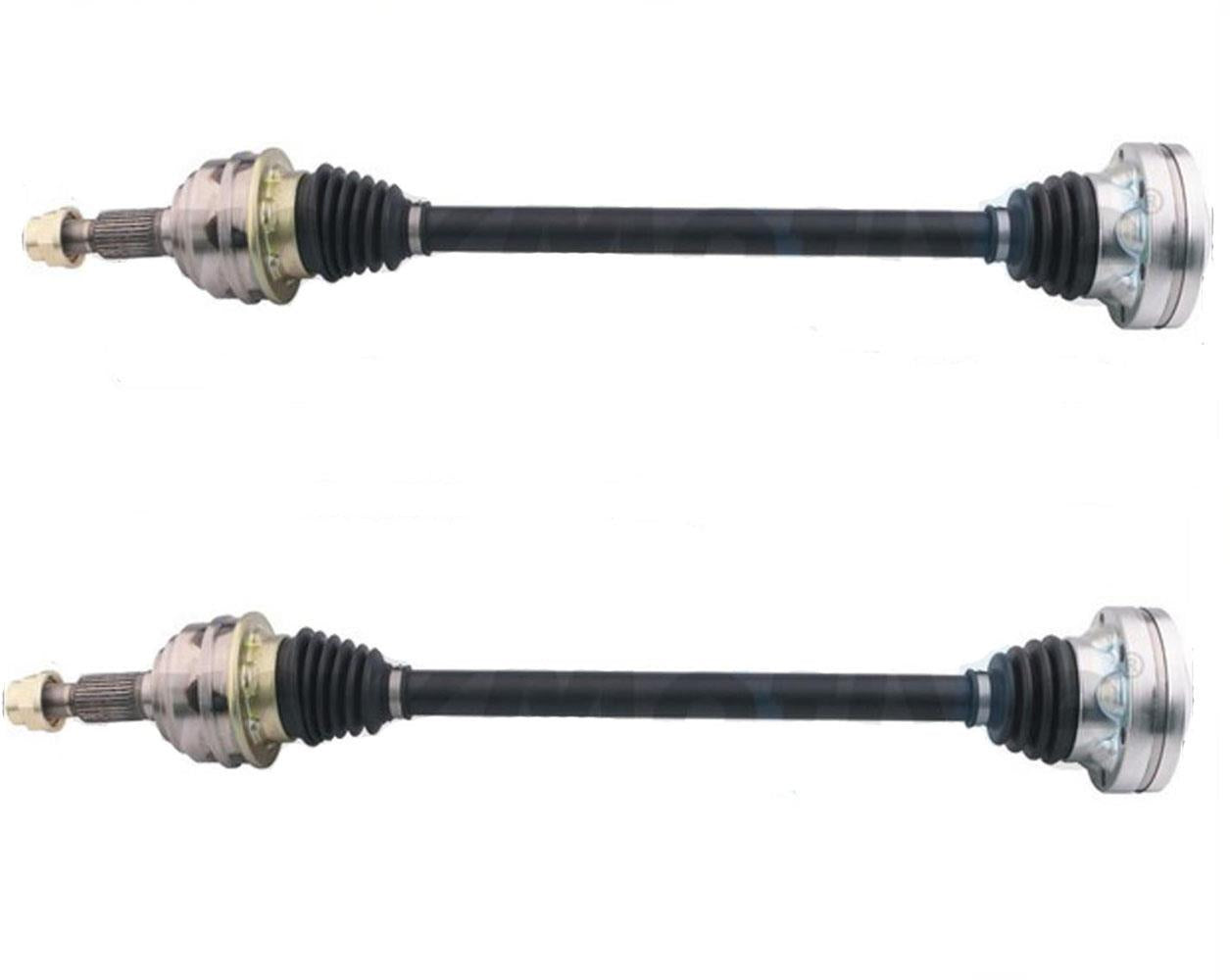 REAR CV Axles Fits 04-10 Touareg All Wheel Drive W/O Limited Slip Differential