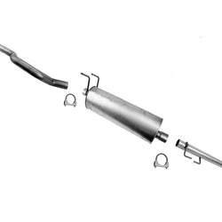 Se adapta a Ram Pick Up 1500 06-08 3.7 4.7 120.5 pulgadas con sistema de escape silenciador base
