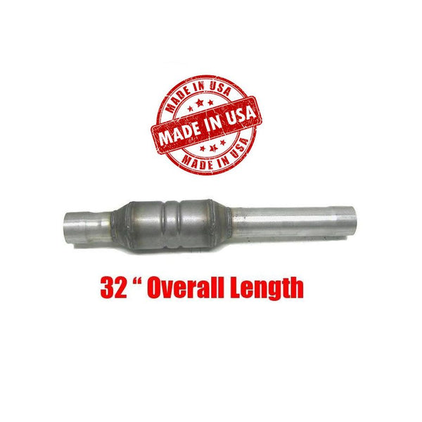 Fits 2002-2004 Jeep Grand Cherokee 4.0L 4.7L Under REAR Catalytic Converter