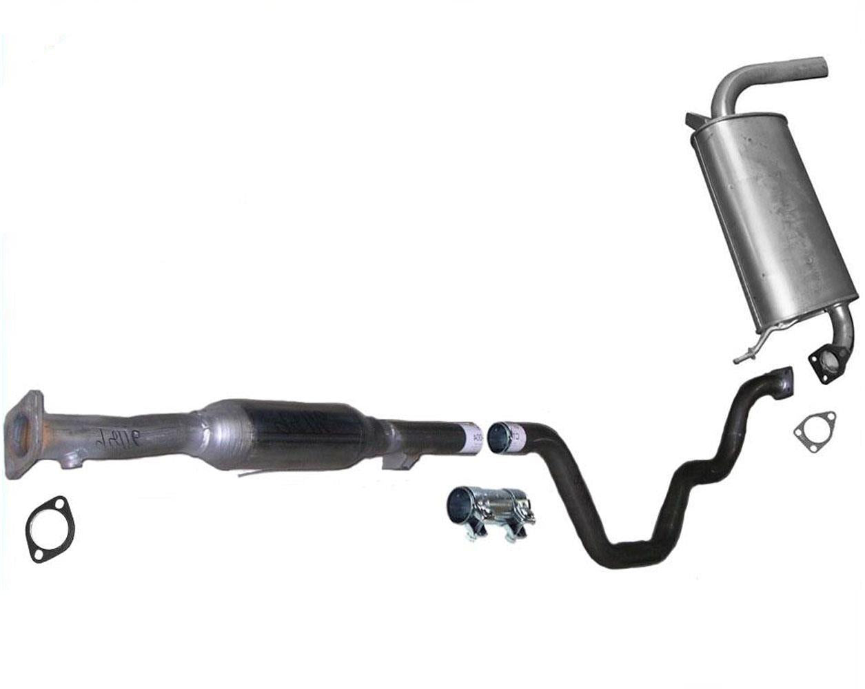 Fits 2004-2005 Outlander Front Wheel Drive Exhaust System Pipe & Muffler System