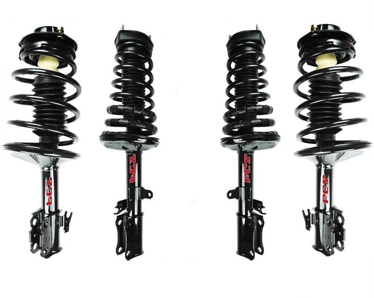 Fits 92-94 Camry 3.0L V6 (4) Front & Rear Loaded Spring Strut and Mount SEDAN!!