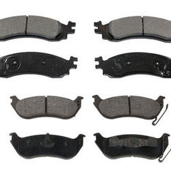 Fits For 07-2010 Ford Sport Trac Front & Rear Ceramic Brake Pads 2 Sets