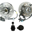 Bujes delanteros, rótulas inferiores para GMC Sierra 1500 2000-2006, 6 pernos, tracción en las 4 ruedas