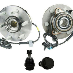 Bujes delanteros, rótulas inferiores para GMC Sierra 1500 2000-2006, 6 pernos, tracción en las 4 ruedas