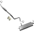 Exhaust Middle Resonator & Muffler For 2012-2017 Jeep Wrangler 3.6L 4 Doors