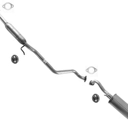 Exhaust Middle Resonator & Muffler For Hyundai Elantra 1.8L Sedan 2011 2012 2016