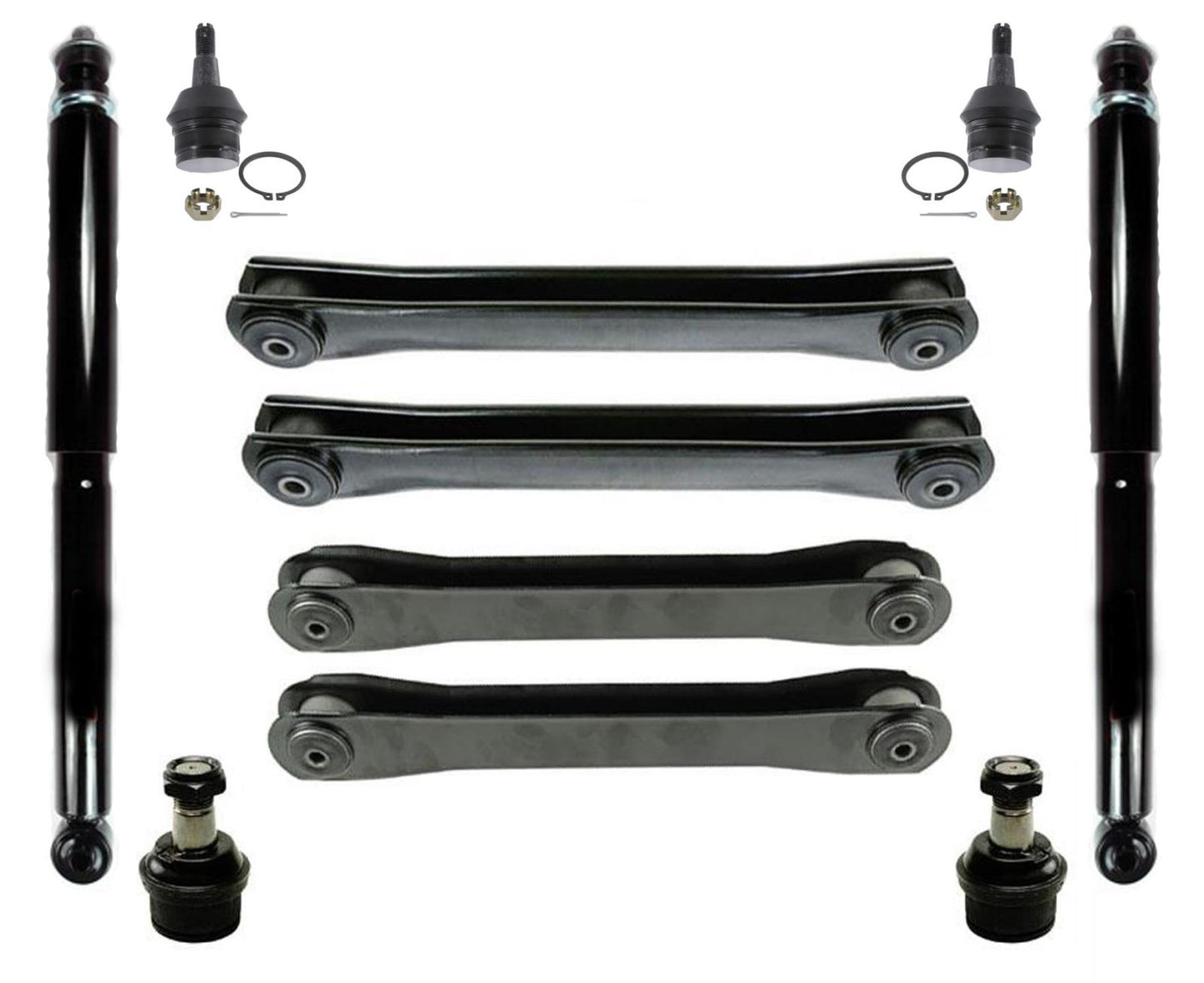 100% nuevas juntas esféricas de brazos de control para Dodge Ram 1500 Pick Up 4 ruedas motrices 94-99