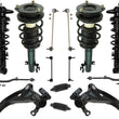 Front & Rear Struts Control Arms Tie Rods For Mini Cooper Hatchback 1.6L 09-2014
