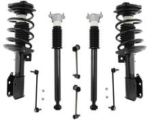 Front Struts Rear Shocks Absorbers for Mercedes-Benz C300 C350 2008-2014 4Matic