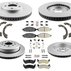 Pastillas de freno de disco recubiertas para Ford Crown Victoria Severe Duty 03-2011