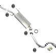 Conjunto de silenciador y tubo de escape para Toyota Rav4 2.5L gasolina 2013-2018
