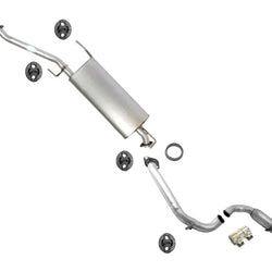 Muffler and Tail Pipe Assembly Fits 2013-2018 Toyota Rav4 2.5L Gasoline