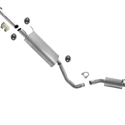 Muffler Assembly & Resonator Fits 2014-2019 Toyota Highlander 3.5L