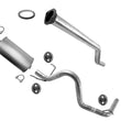 Tubo de extensión del silenciador del tubo de cola para Toyota Tacoma 2.7L 2016-2020