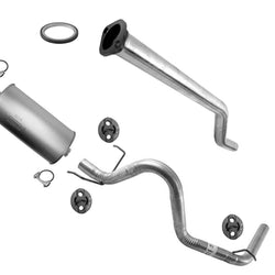 Tubo de extensión del silenciador del tubo de cola para Toyota Tacoma 2.7L 2016-2020