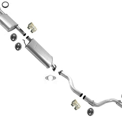 Middle Resonator Assembly & Tail Pipe Fits 2013-2018 Nissan Pathfinder 3.5L