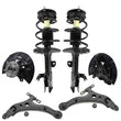 Front Struts Lower Control Arms Steering Knuckles for Toyota Camry 2.5L 2012-17