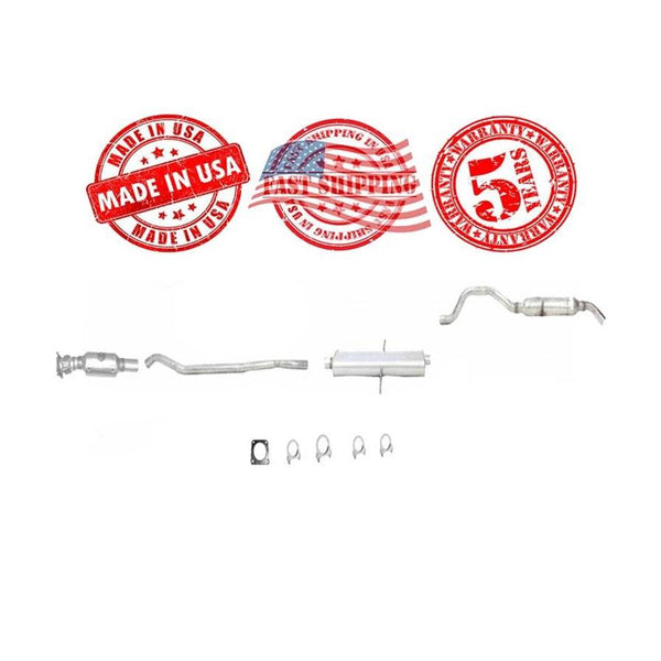 Exhaust System for Chrysler Town & Country 113WB W/O Stow & Go 3.3L 2001-2007