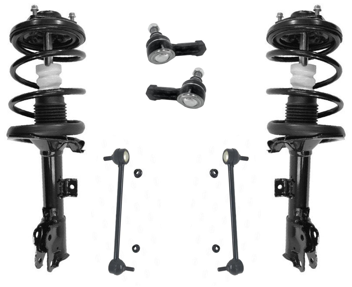 Front Complete Coil Spring Struts 2011-2018 for Mitsubishi Outlander Sport 6pc