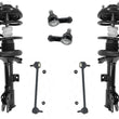 Front Complete Coil Spring Struts 2011-2018 for Mitsubishi Outlander Sport 6pc