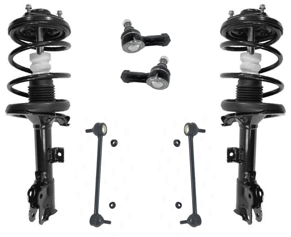 Front Complete Coil Spring Struts 2011-2018 for Mitsubishi Outlander Sport 6pc