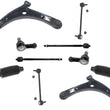 Front Control Arms Bushings B Joints 2011-2018 for Mitsubishi Outlander Sport