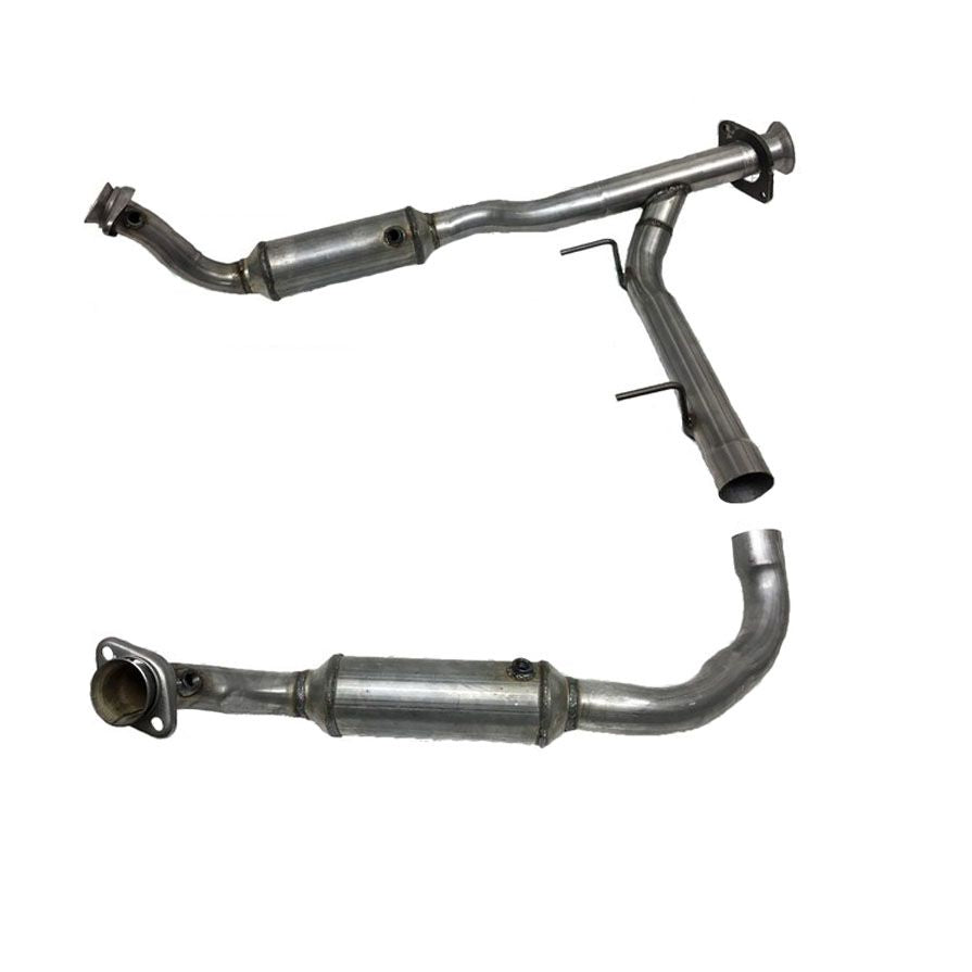 Convertidores catalíticos de tubo Y de motor fabricados en Estados Unidos para Ford Expedition 5.4L 05-06