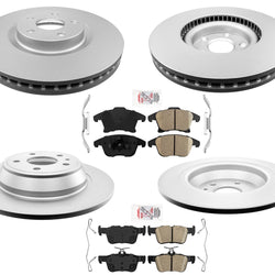 Para 19-20 Police Responder Hybrid 316MM GRADO Recubierto Rotores de freno Hardware de pastillas de freno