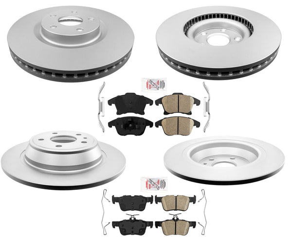 Para 19-20 Police Responder Hybrid 316MM GRADO Recubierto Rotores de freno Hardware de pastillas de freno