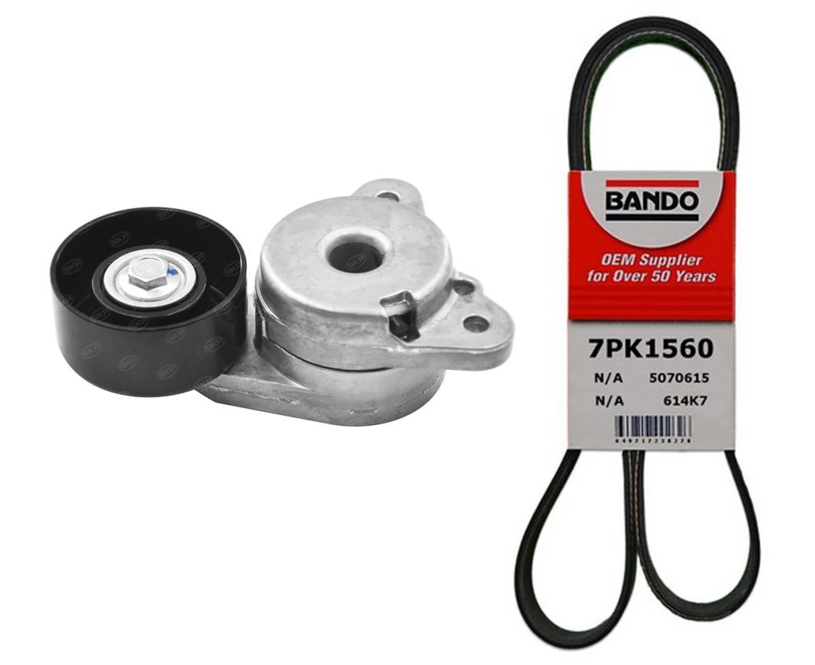 Engine Belt & Belt Tensioner For 2013-2017 Nissan Quest Van 3.5L 119552JA0A