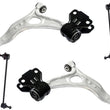 Front Aluminum Control Arm Bushings Ball Joint Set for 12-17 C-Max Bushings NEW