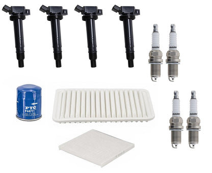 Direct Ignition Coils Spark Plugs Filters Tune Up for 2007-2008 Solara 2.4L - Photo 1
