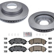 GEO Coated Front Brake Rotors Brake Ceramic Pads for 2019-2022 Ford Ranger