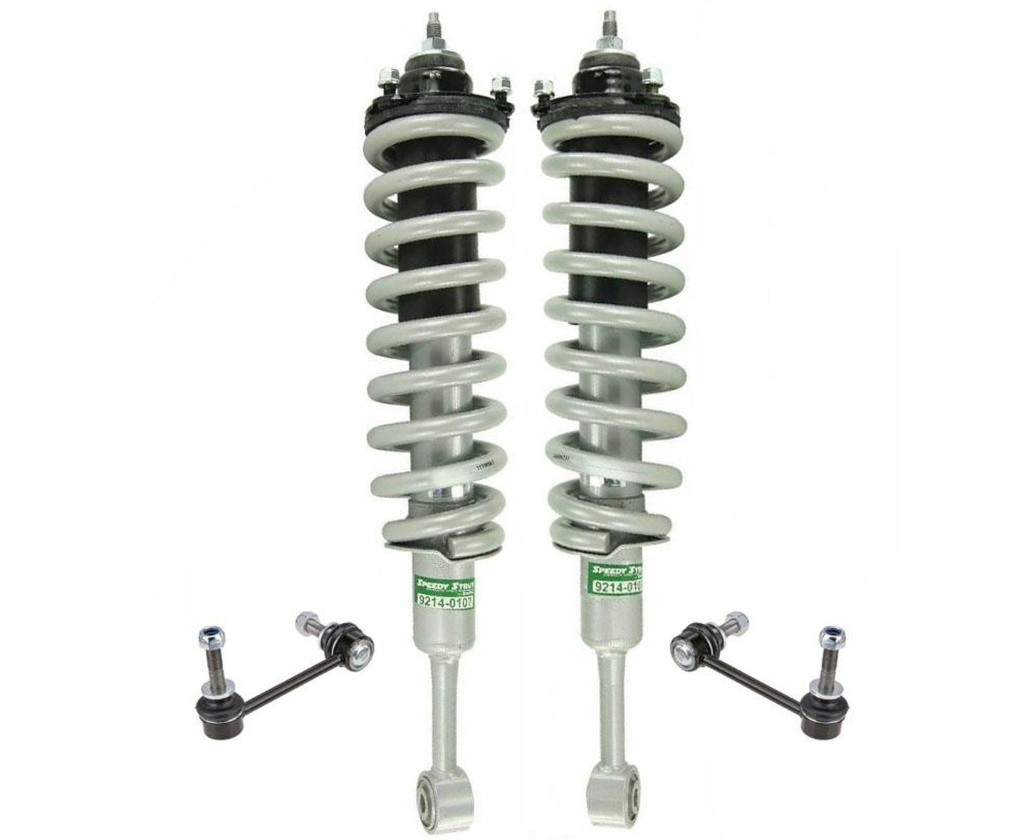Puntales de resorte delanteros completos y enlaces de barra estabilizadora para Toyota 4Runner 4.0L 2003-2020