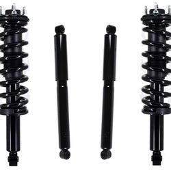 Ft Complete Coil Spring Struts For 2015-2022 Rear Wheel Drive Only GMC Canyon 4p