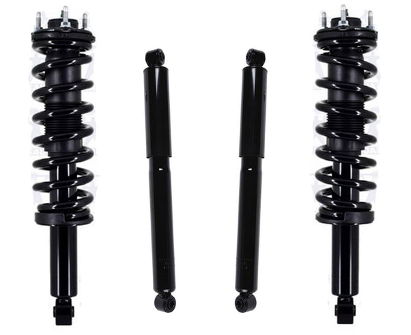 Ft Complete Coil Spring Struts For 2015-2022 Rear Wheel Drive Only GMC Canyon 4p