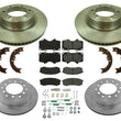 FRONT & REAR Brake Rotors & Ceramic Pads Fits 10-21 GX460 10-21 4 Runner 8pc