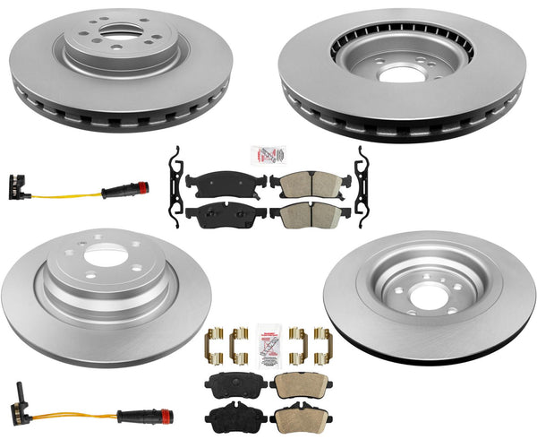 Pastillas de freno de disco recubiertas para Mercedes ML350 4 Matic No AMG 12-15