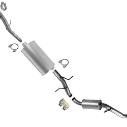Muffler Exhaust System For 2014-2018 GMC Sierra 1500 4.3 5.3 With 143 Wheel Base