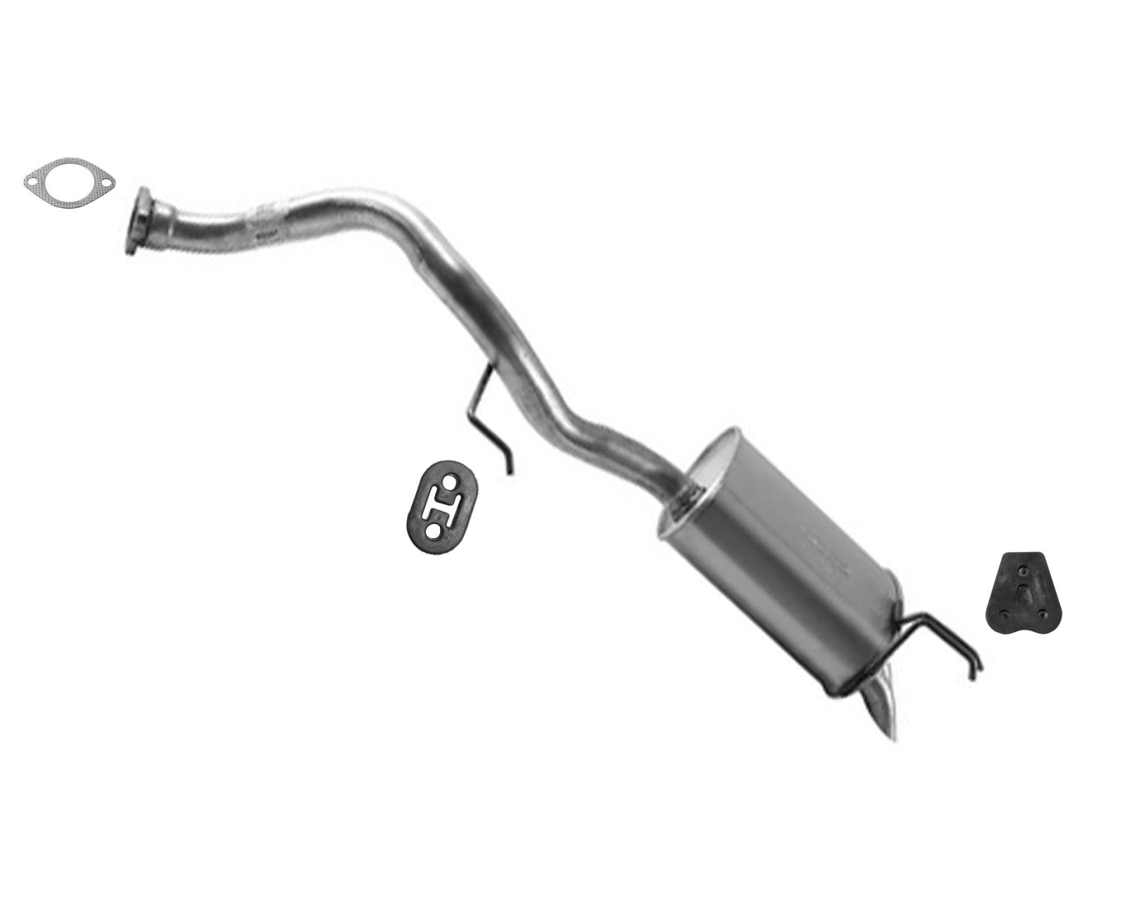 Axle Pipe With Rear Muffler Fits For 2011-2013 KIA Sorento 2.4L